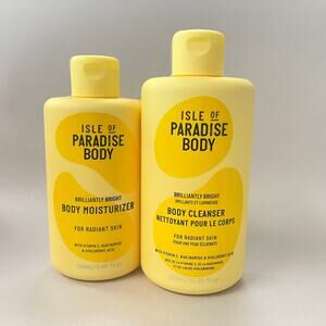 Isle of Paradise Body Brilliantly Bright Body Moisturizer & Cleanser
